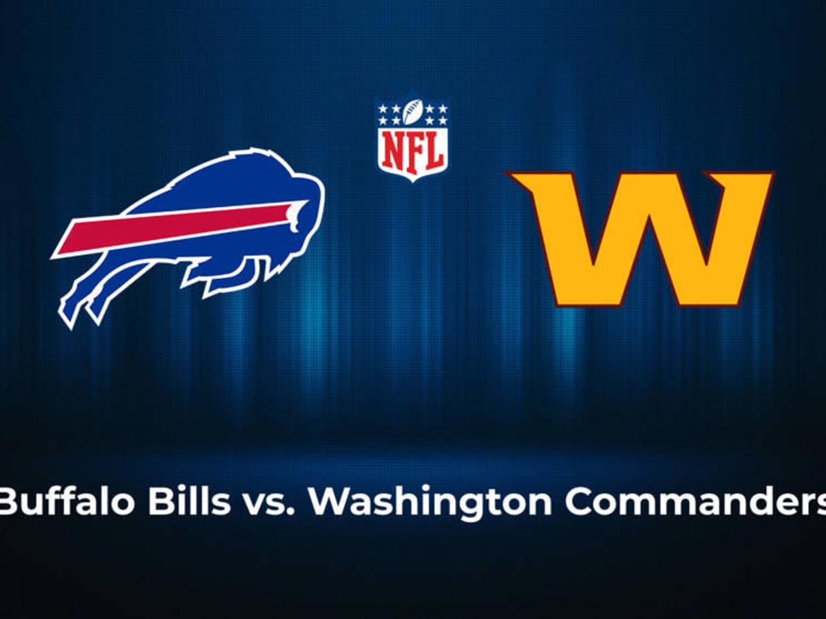 What are the odds? Commanders home underdogs vs the Buffalo Bills