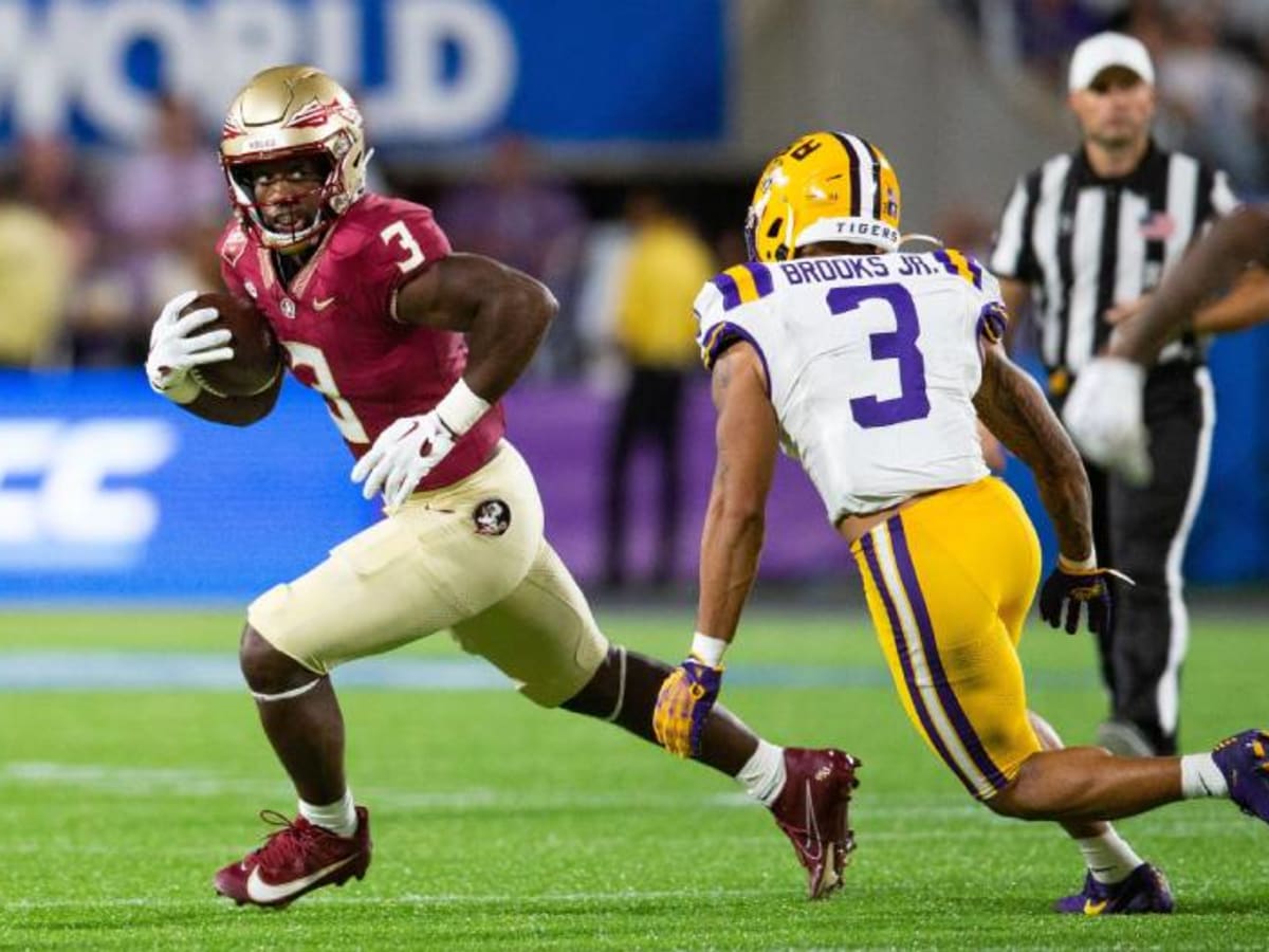 Florida State football's Tre Benson tops PFF's list as top running back in  2024 Draft class