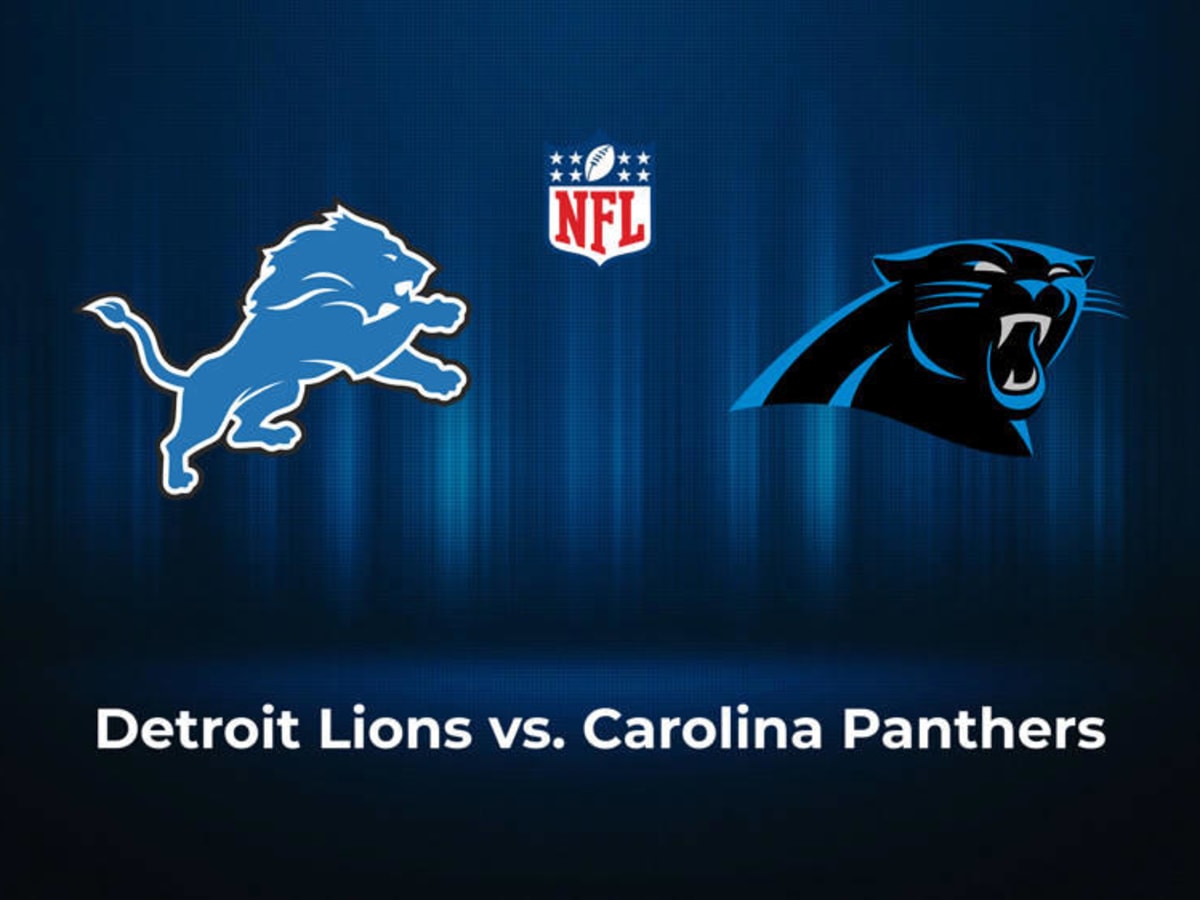 Detroit Lions - Carolina Panthers: Game time, TV Schedule and