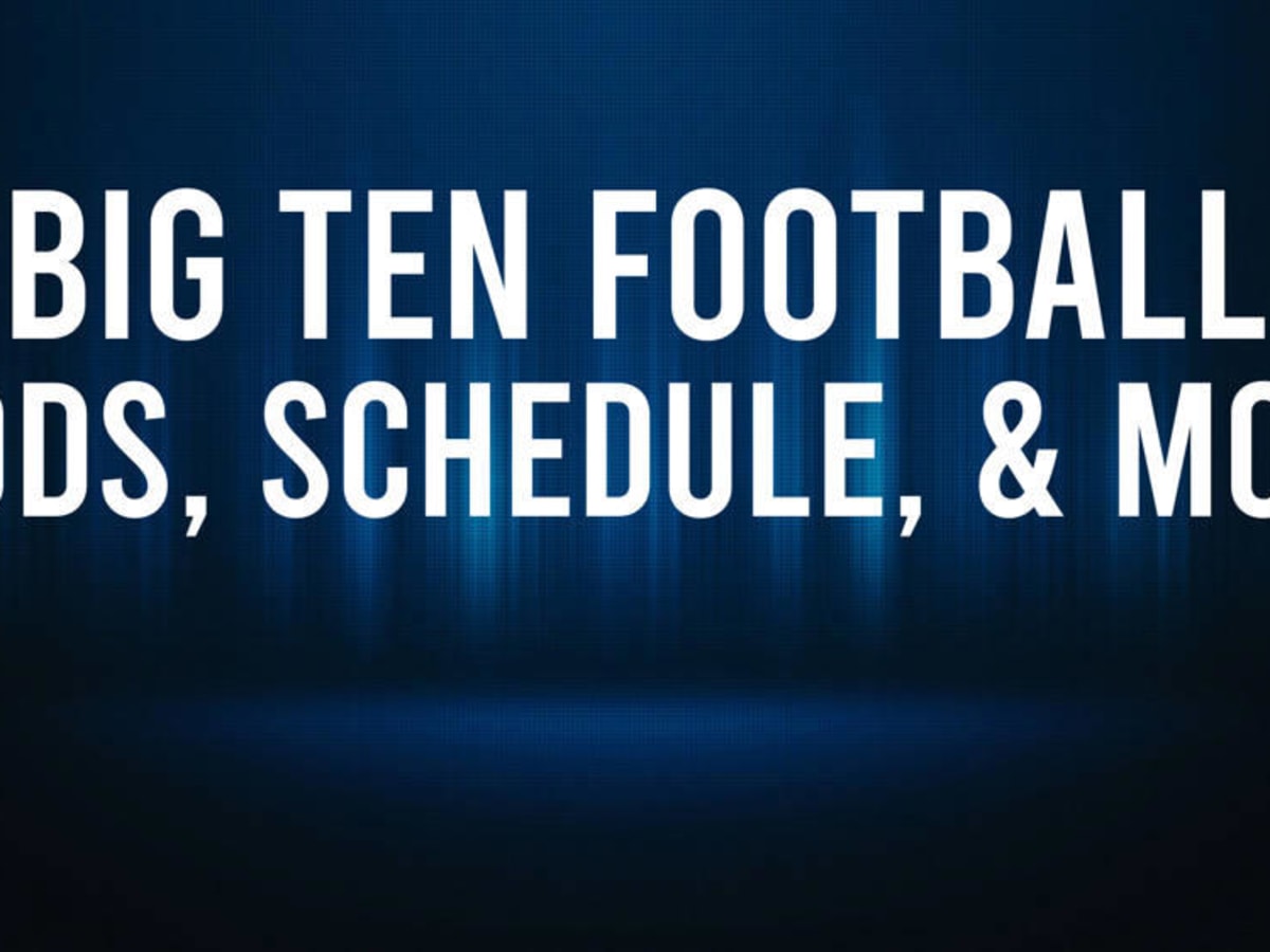 Peacock Big Ten Football Schedule