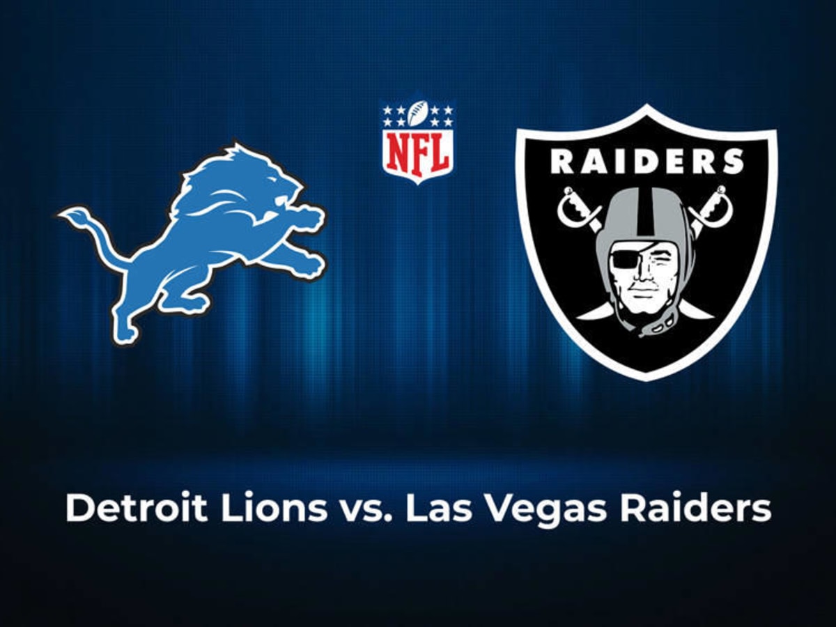 Las Vegas Raiders vs Detroit Lions - October 31, 2023