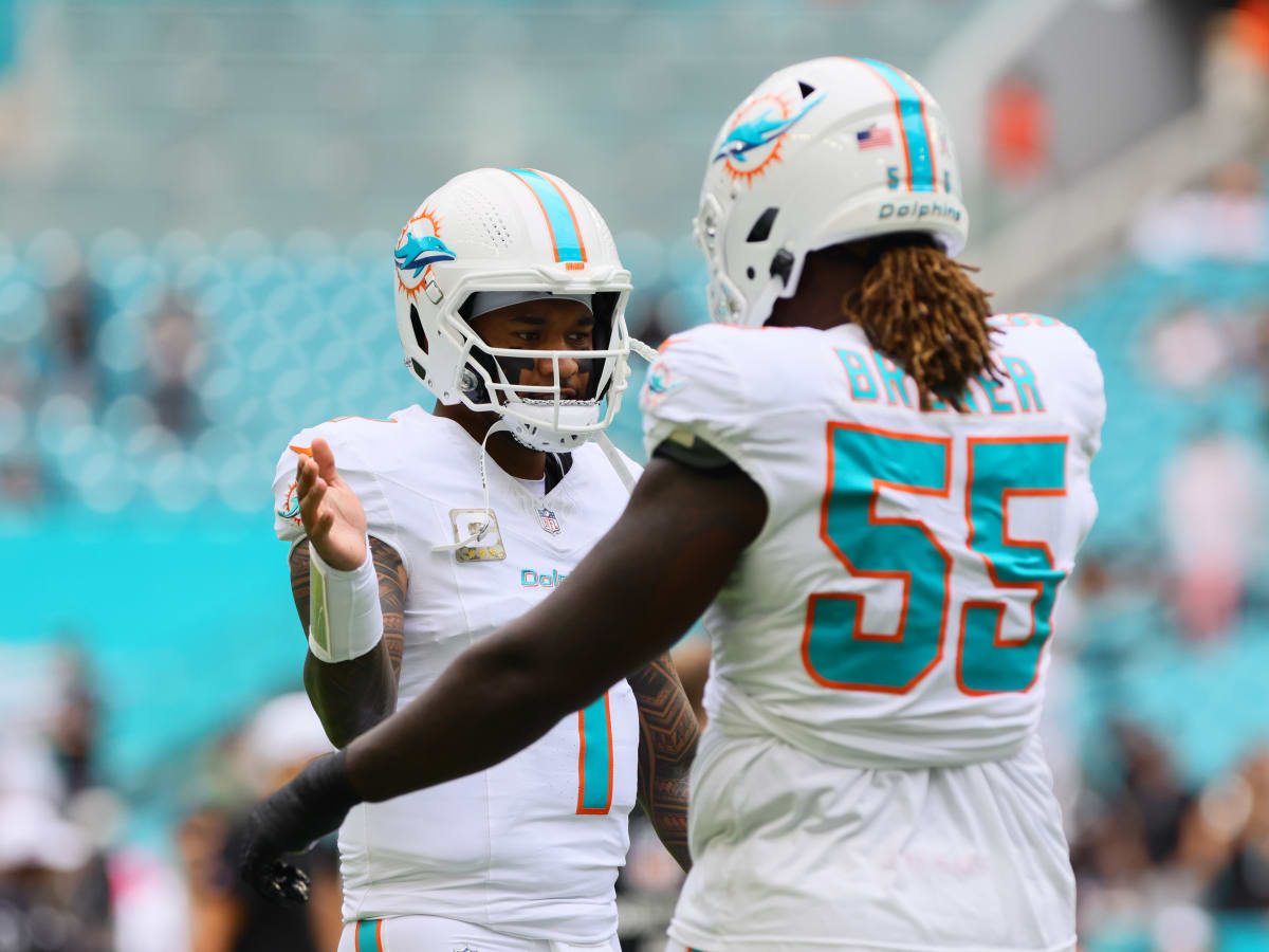 Dolphins' Center Ready to Help Offensive Line 'Gel' in 2025 - Athlon Sports