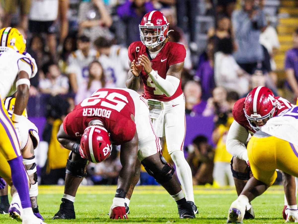 Pittsburgh Steelers Pick Quarterback Jalen Milroe To Replace Russell Wilson  in 2025 Mock Draft - Athlon Sports