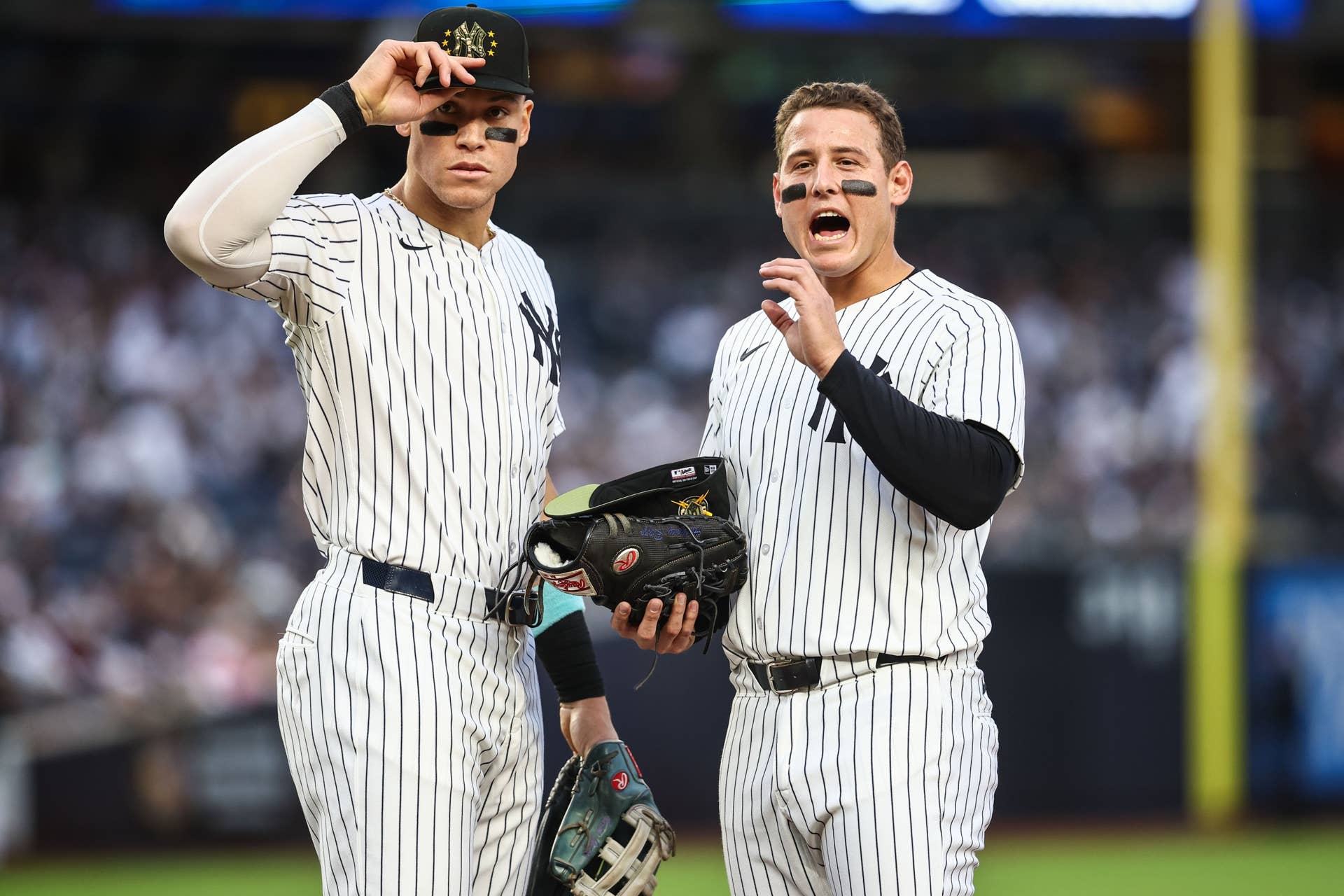 Yankees Slugger Aaron Judge Reacts to Former Teammate's Big News - Athlon  Sports