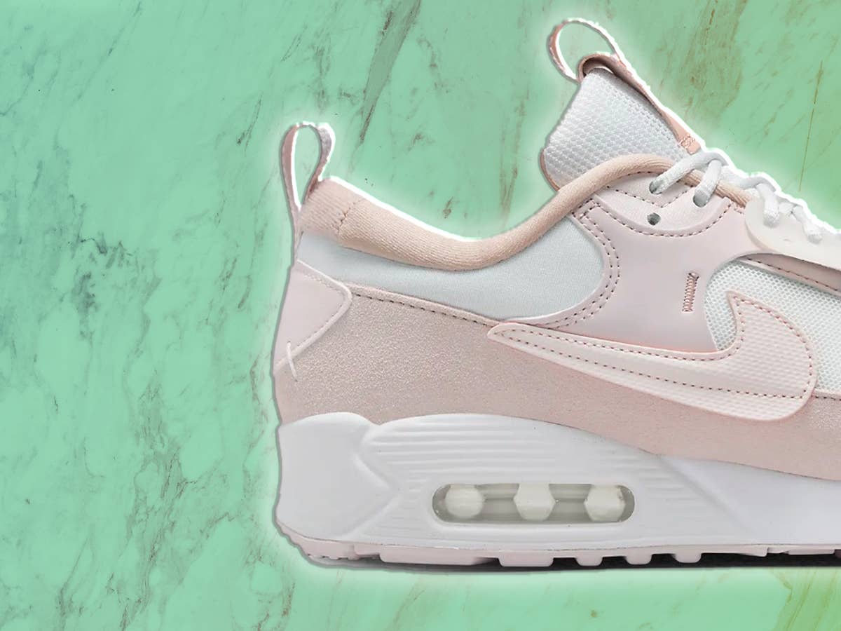 nike wmns air max 90 barely rose