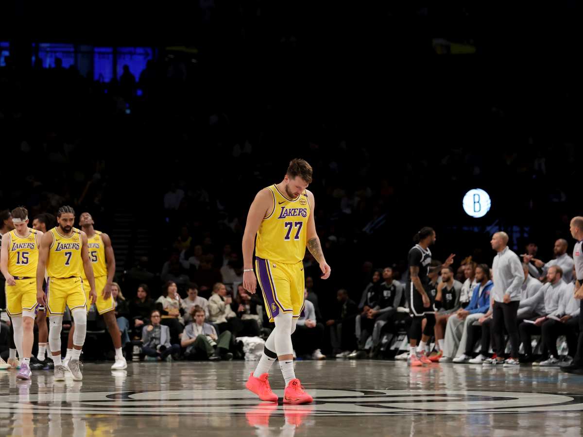 Luka Doncic Assigns Blame After Lakers' Loss to Nets - Athlon Sports