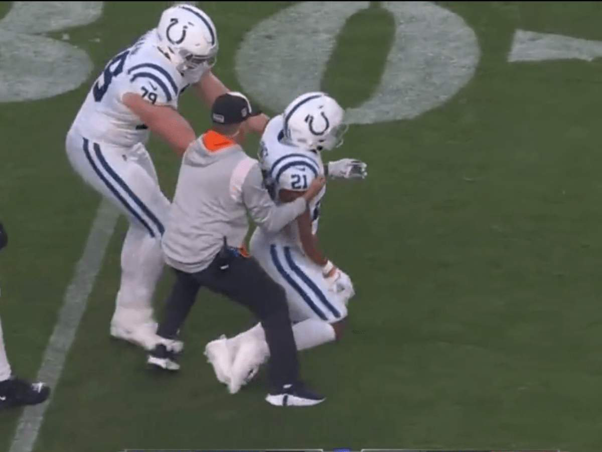 Colts RB Nyheim Hines has a concussion after big hit in Thursday