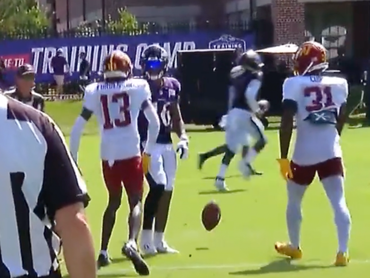 Joint NFL practice between Baltimore Ravens and Washington Commanders turns  sour as fired-up stars lash out with punches, body slams and shoves