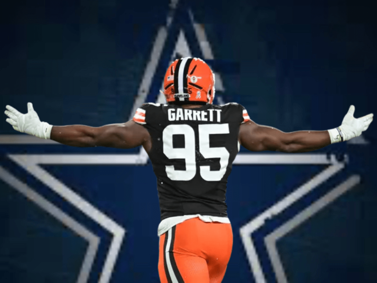 Myles Garrett Sends Powerful 'Slam The Door Shut' Trade Message To Dallas  Cowboys and Other Bidders - Athlon Sports