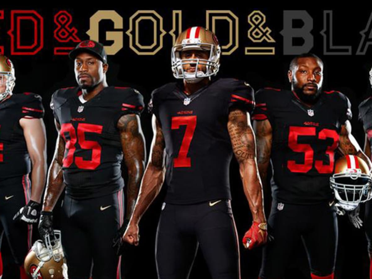 All black 49ers jersey online