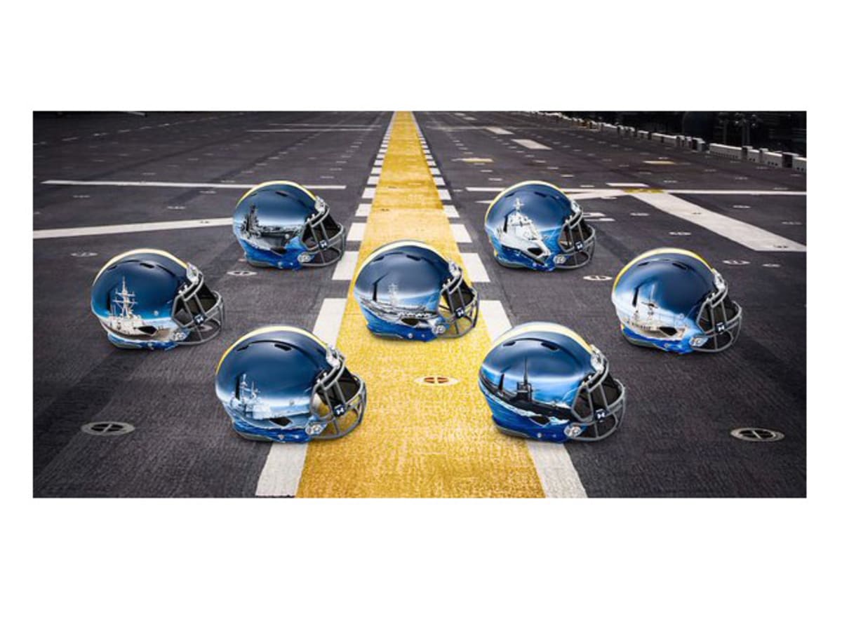 Navy football hand painted helmets top for sale