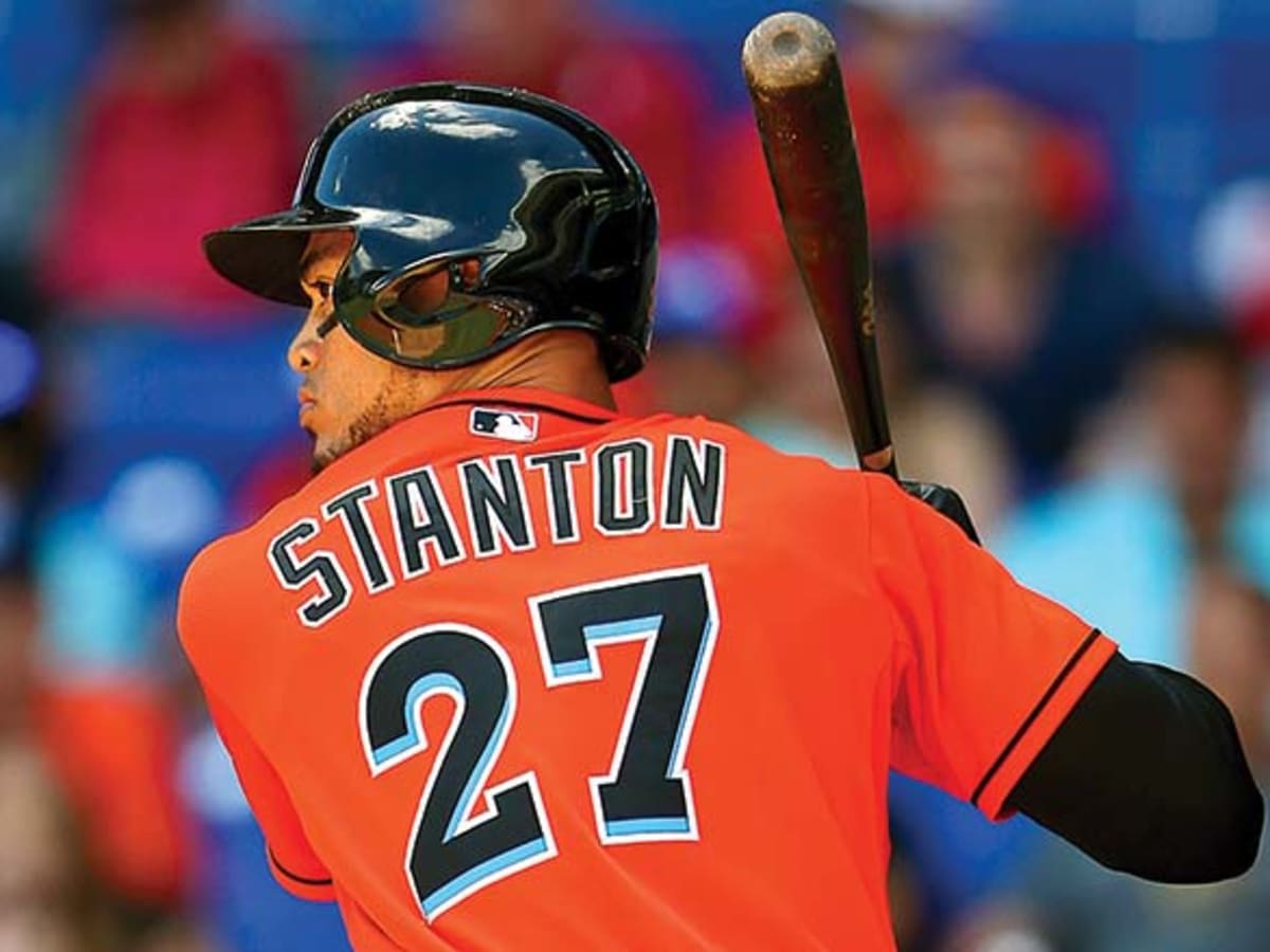 Giancarlo stanton deals orange jersey