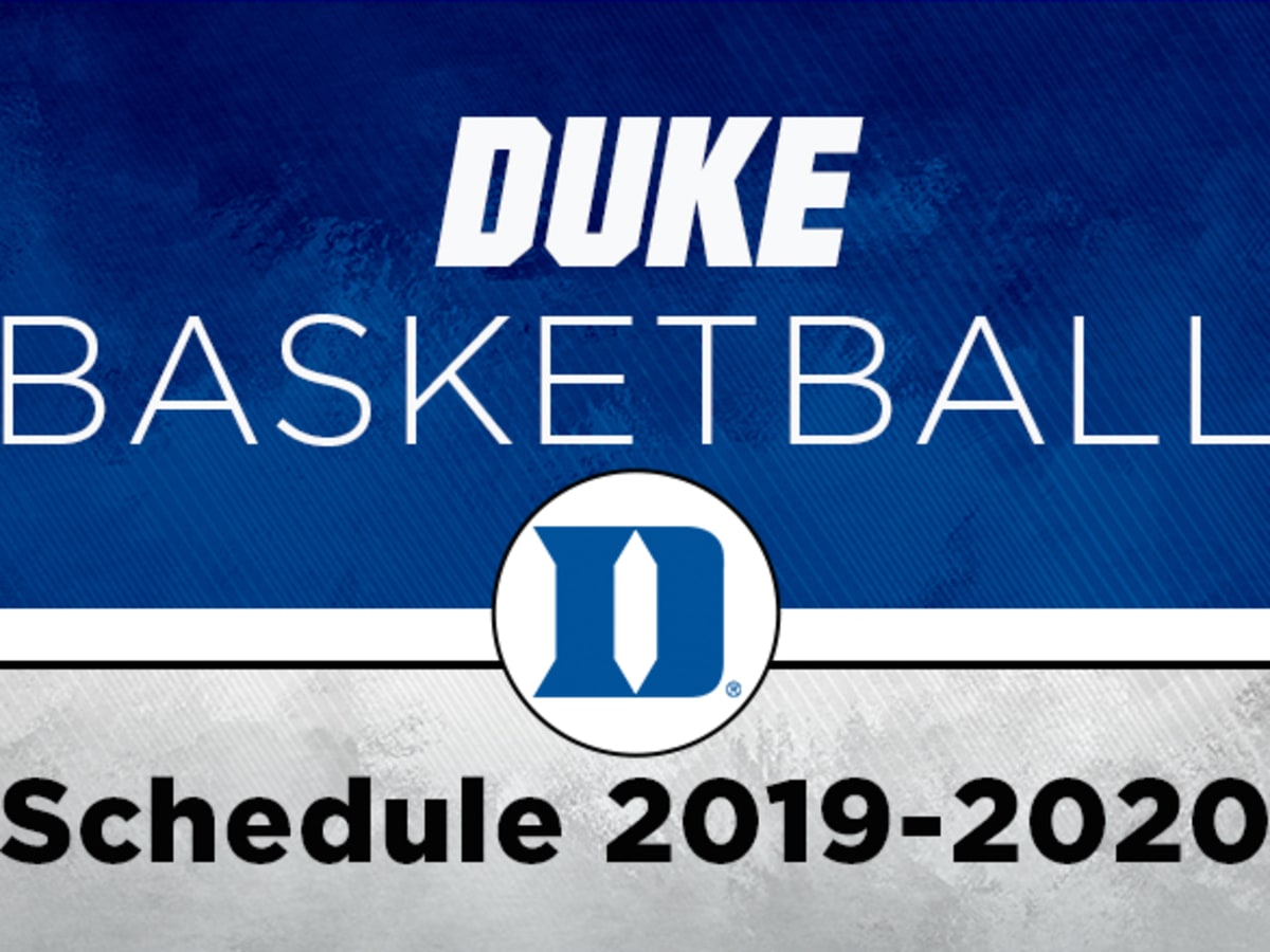 Duke basket ball schedule store