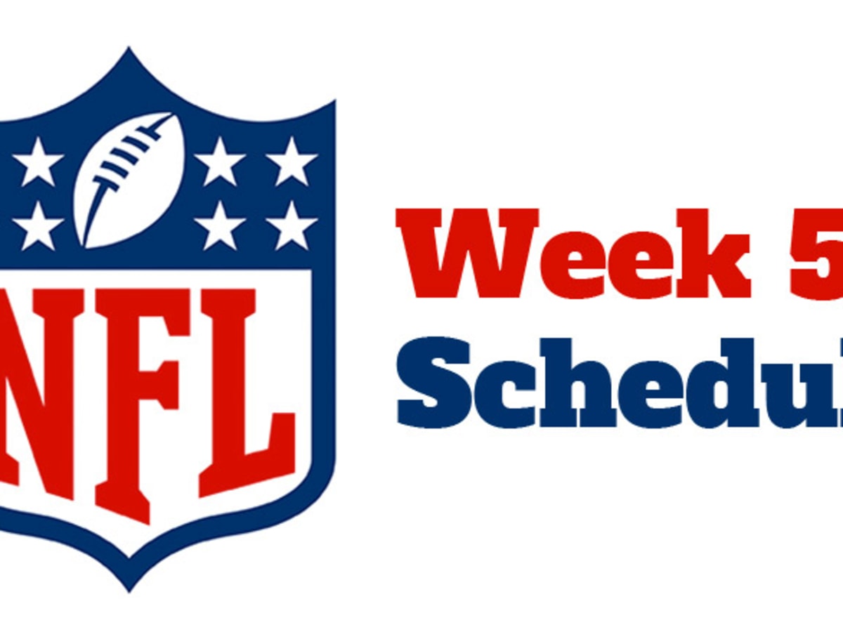 Nfl games week 5 cheap