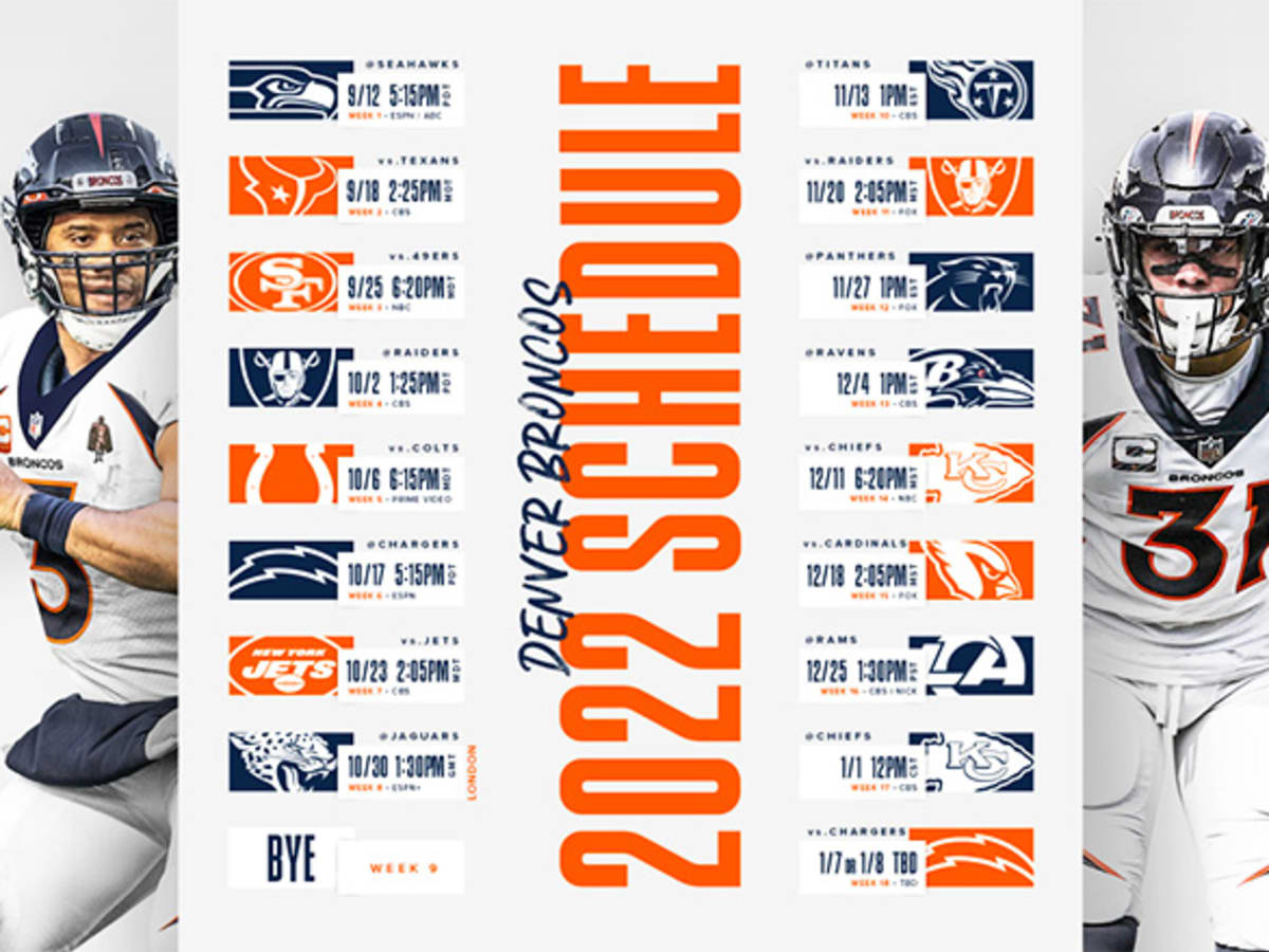 Broncos jersey schedule new arrivals