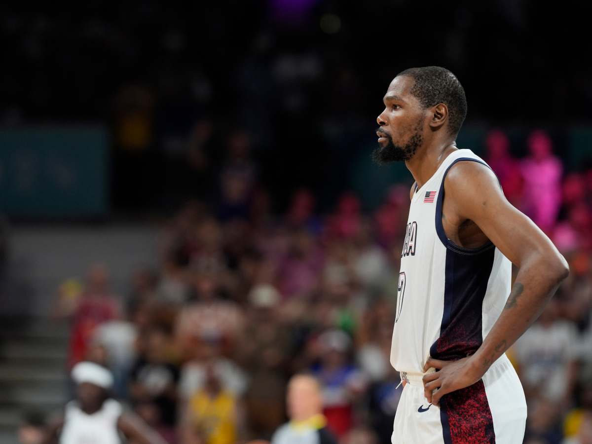 Team USA Makes Major Kevin Durant Decision Ahead Of Olympic Final Athlon Sports