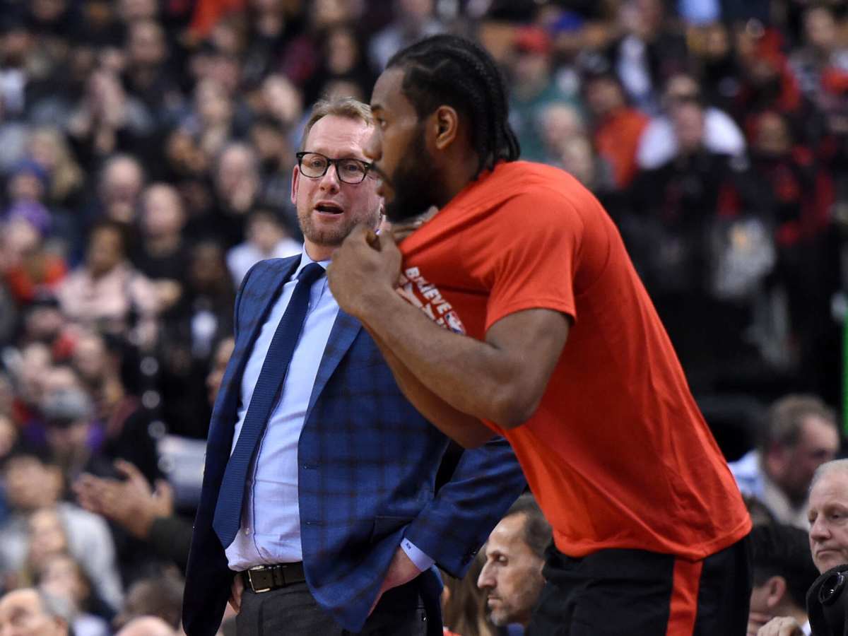 Nick nurse kawhi sale