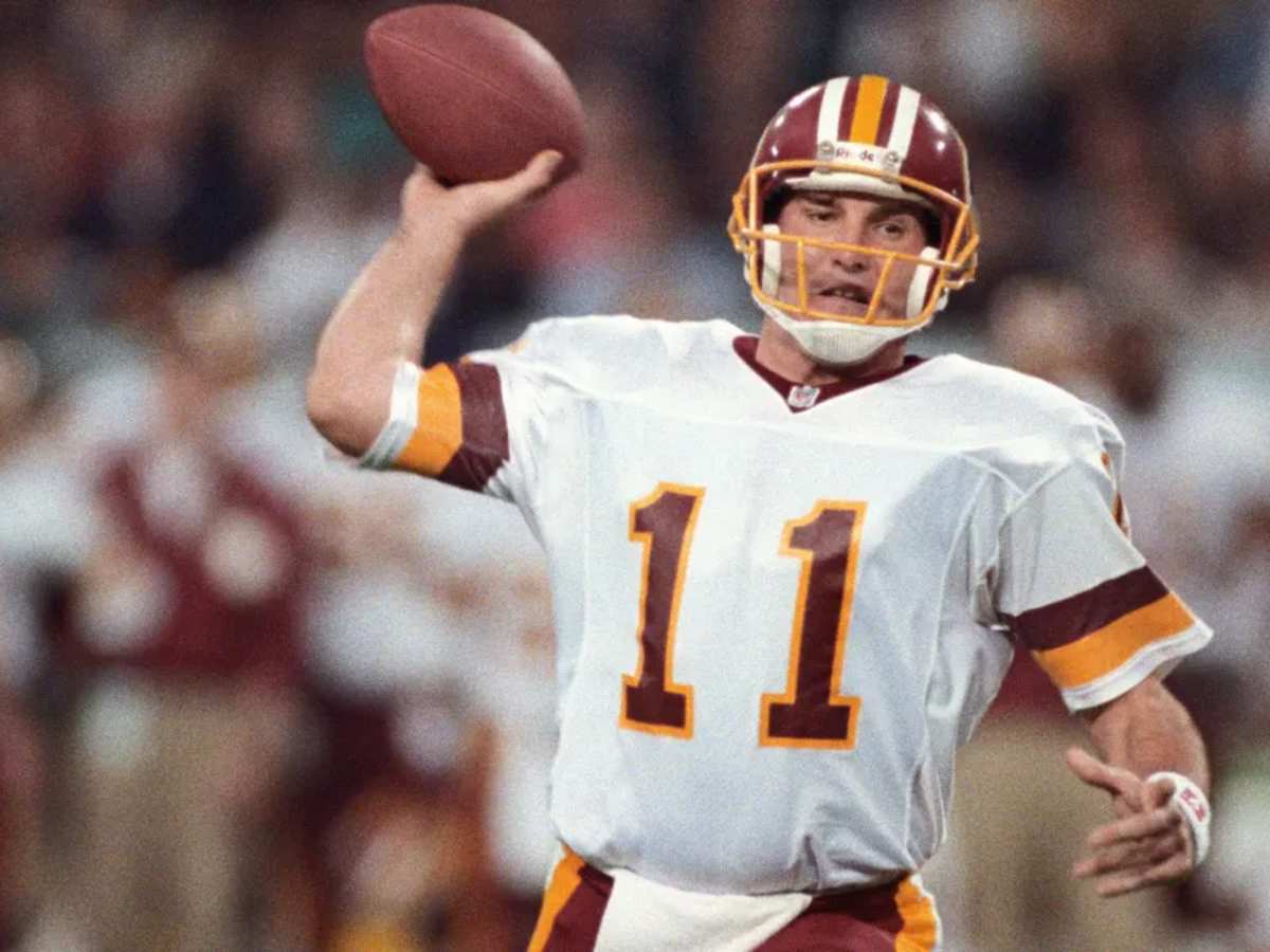 Ex Washington Quarterback Mark Rypien No Fan of Commanders Name Athlon Sports