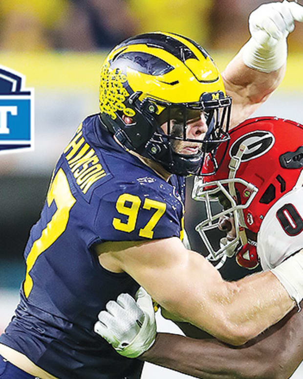 Aidan Hutchinson, DE, Michigan Wolverines, 2022 NFL Draft