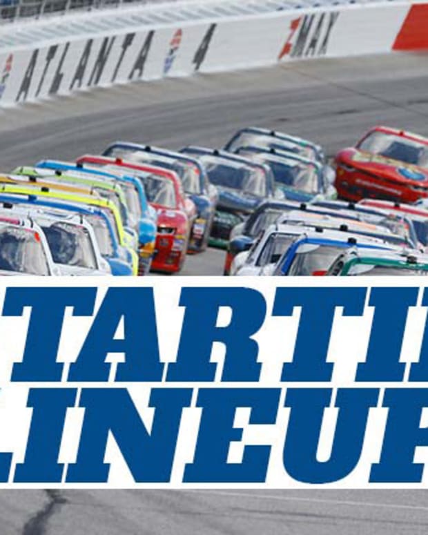 NASCAR Cup Series Starting Lineup for the AdventHealth 400 at Kansas Speedway