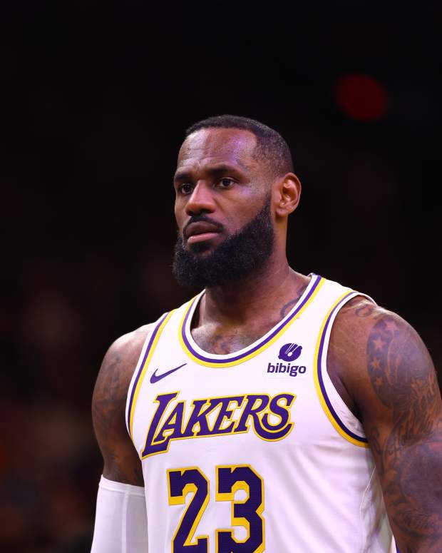 NBA Fans Shocked by LeBron James' Involvement in Lakers' Coaching Search -  Athlon Sports