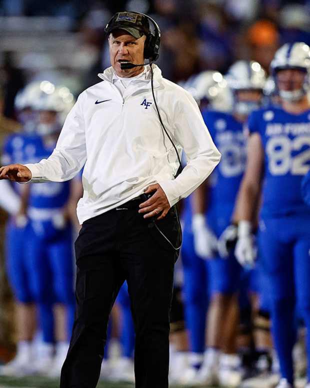 Air Force coach Troy Calhoun