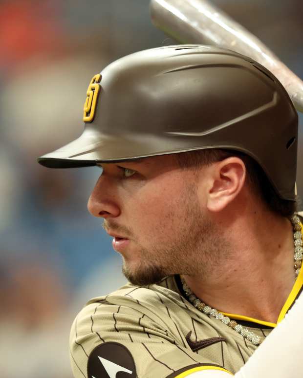 San Diego Padres outfielder Jackson Merrill (3)