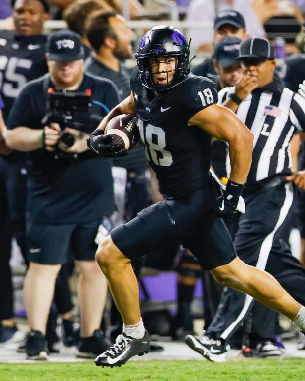 Kansas Jayhawks vs TCU Horned Frogs Ground Game Athlon Sports