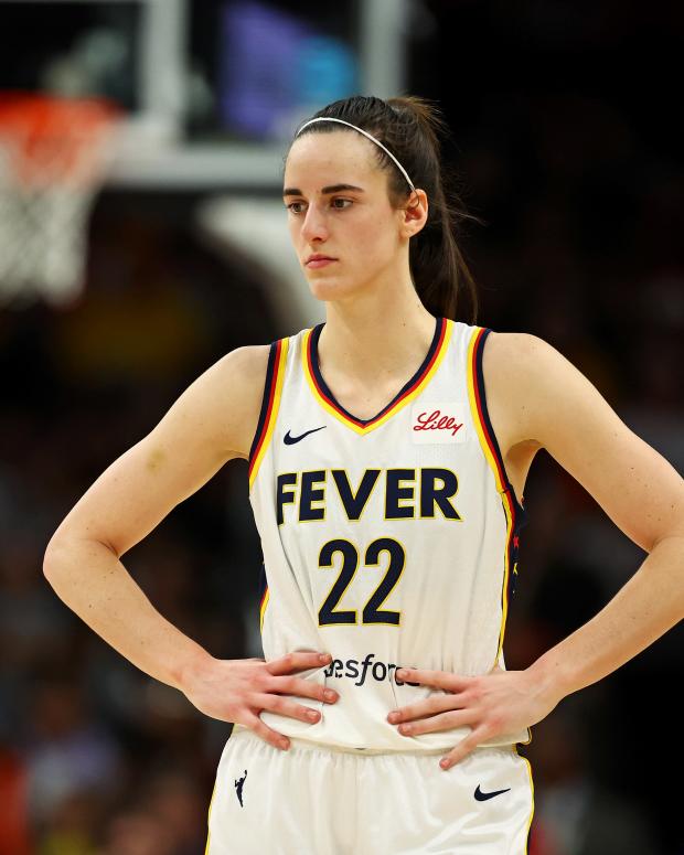 Indiana Fever guard Caitlin Clark.