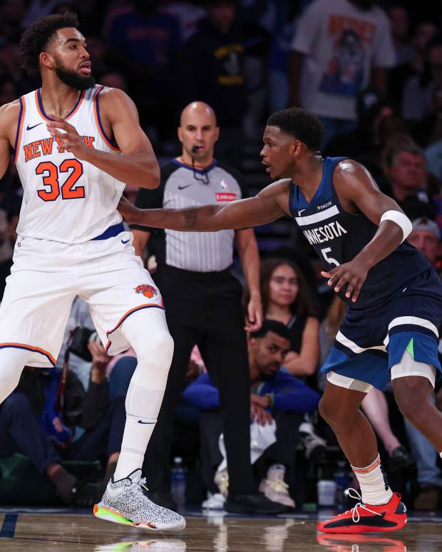 Does Karl-Anthony Towns Trade Move New York Knicks To No. 1 Offense In ...