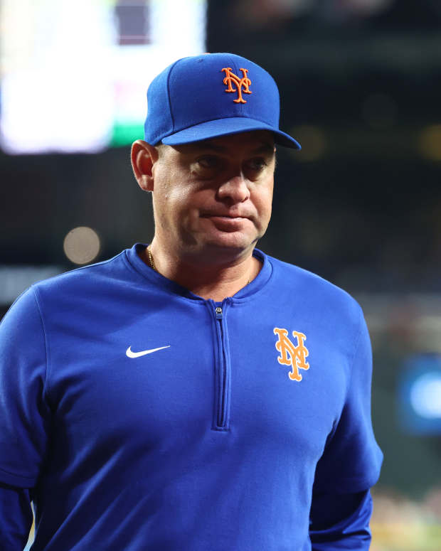 New York Mets manager Carlos Mendoza.