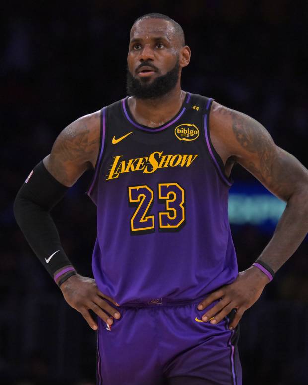 Los Angeles Lakers star LeBron James