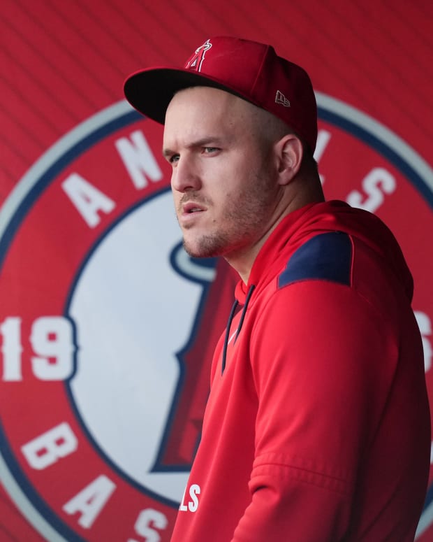 Angels receive major mike trout news before yankees game athlon sports