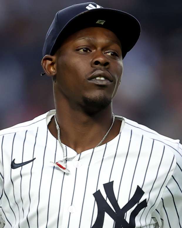 New York Yankees third baseman Jazz Chisholm Jr.