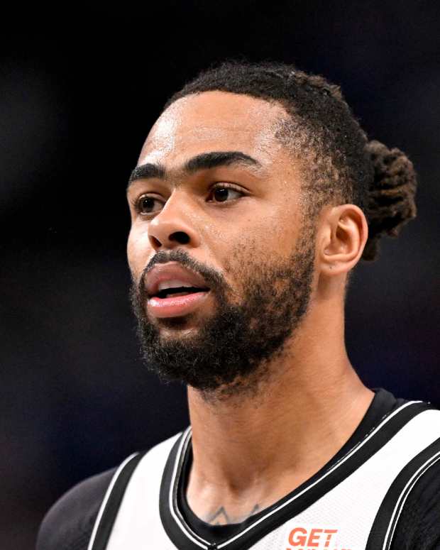 D'Angelo Russell of the Brooklyn Nets.