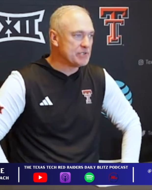 Joey McGuire Previews Red Raiders vs. Ok St Cowboys Athlon Sports