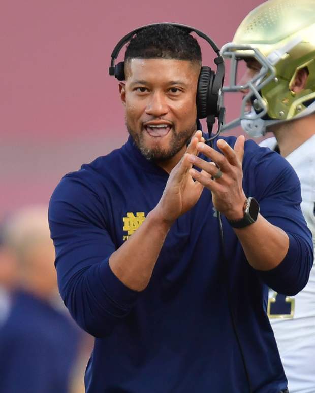 Notre Dame Head Coach Marcus Freeman Ranked As One Of The Nations Top