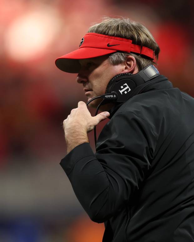 Georgia Bulldogs head coach Kirby Smart.