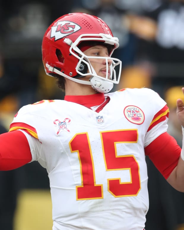 Kansas City Chiefs quarterback Patrick Mahomes