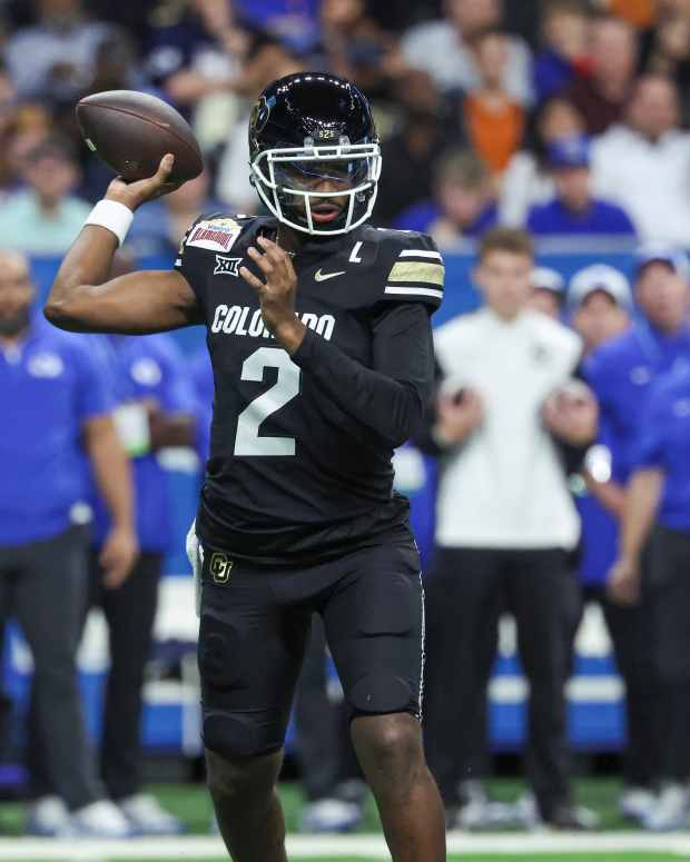 Colorado Buffaloes quarterback Shedeur Sanders