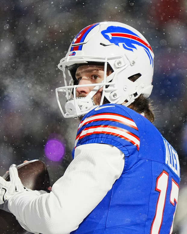 Buffalo Bills quarterback Josh Allen