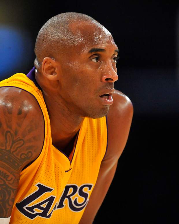 Former Los Angeles Lakers guard Kobe Bryant (24).