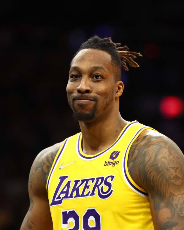 Former Los Angeles Lakers center Dwight Howard (39)