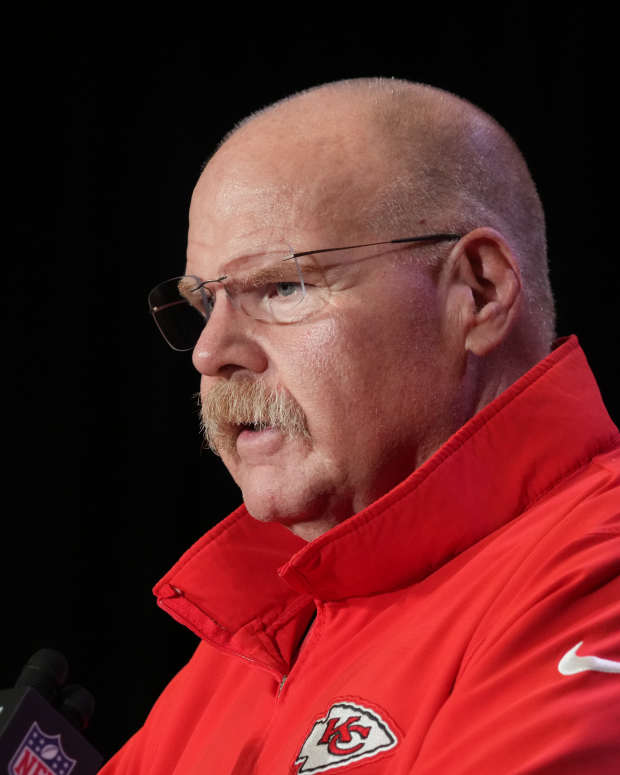 Kansas City Chiefs head coach Andy Reid.