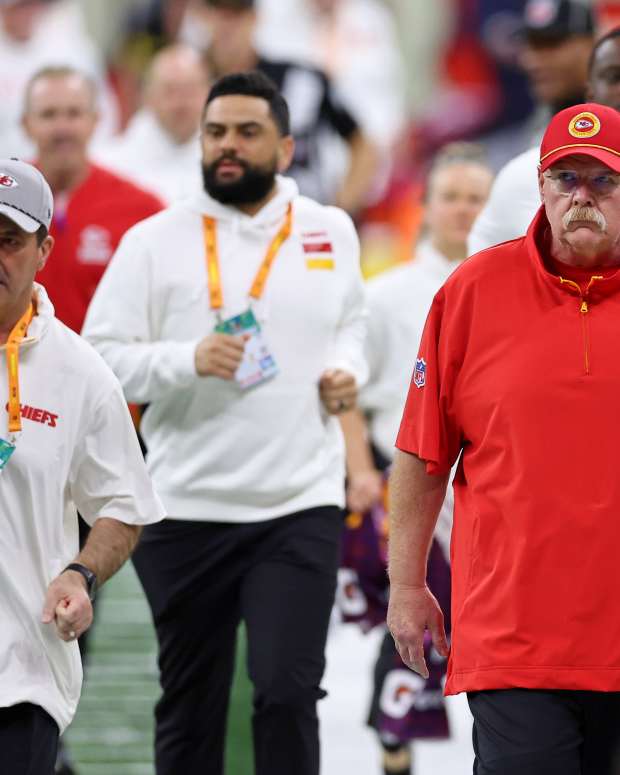 Kansas City Chiefs head coach Andy Reid.