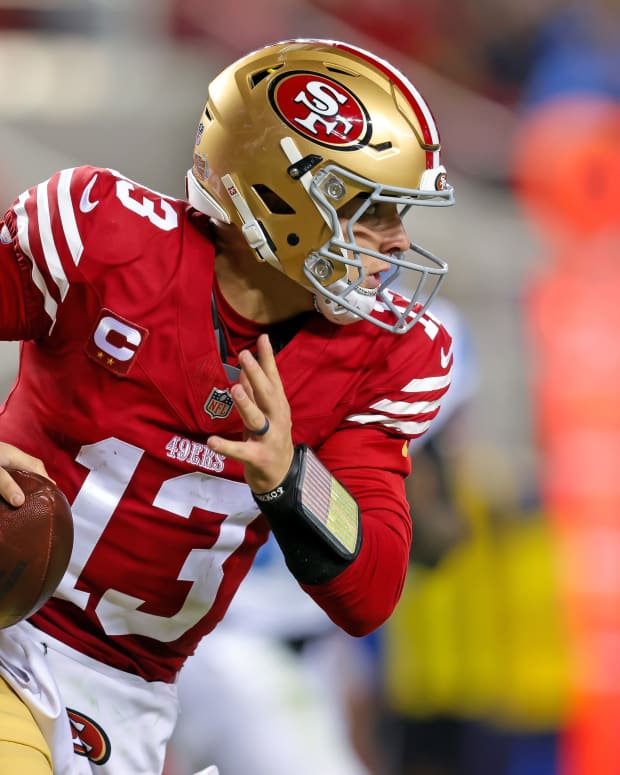 San Francisco 49ers Offer to Brock Purdy Shockingly Low in Critic's Proposal  - Athlon Sports