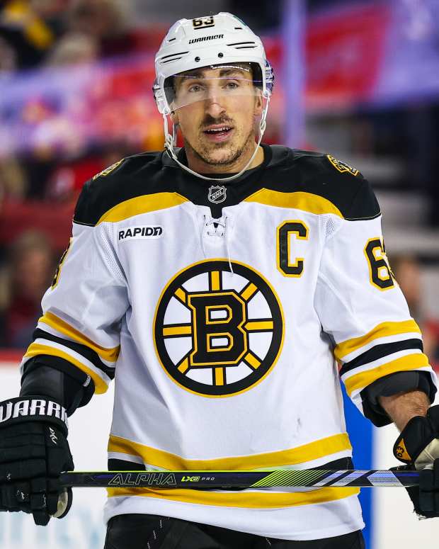 Bruins Legend Denies His Kids' Brad Marchand Request After Trade - Athlon  Sports