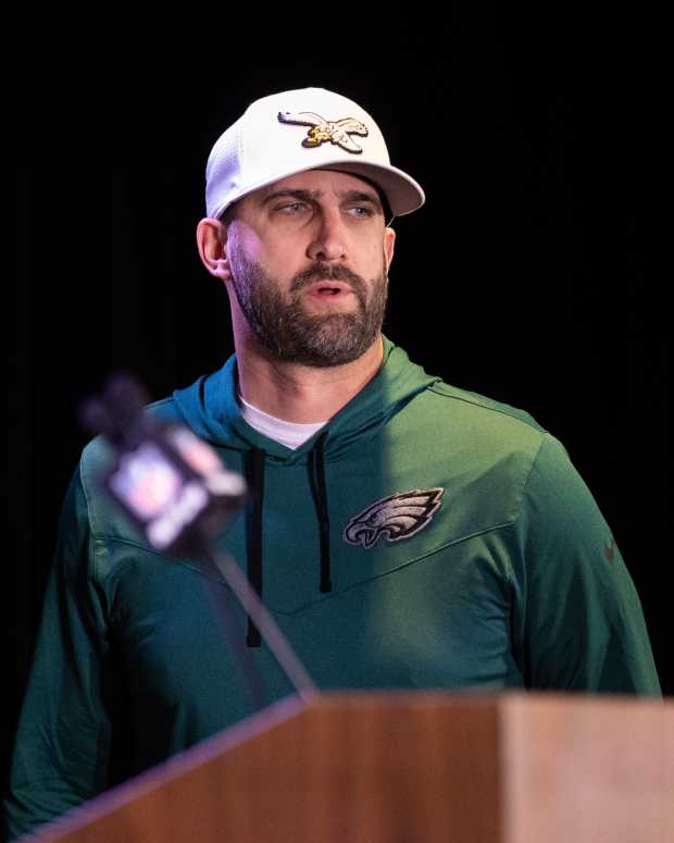 Philadelphia Eagles head coach Nick Sirianni.