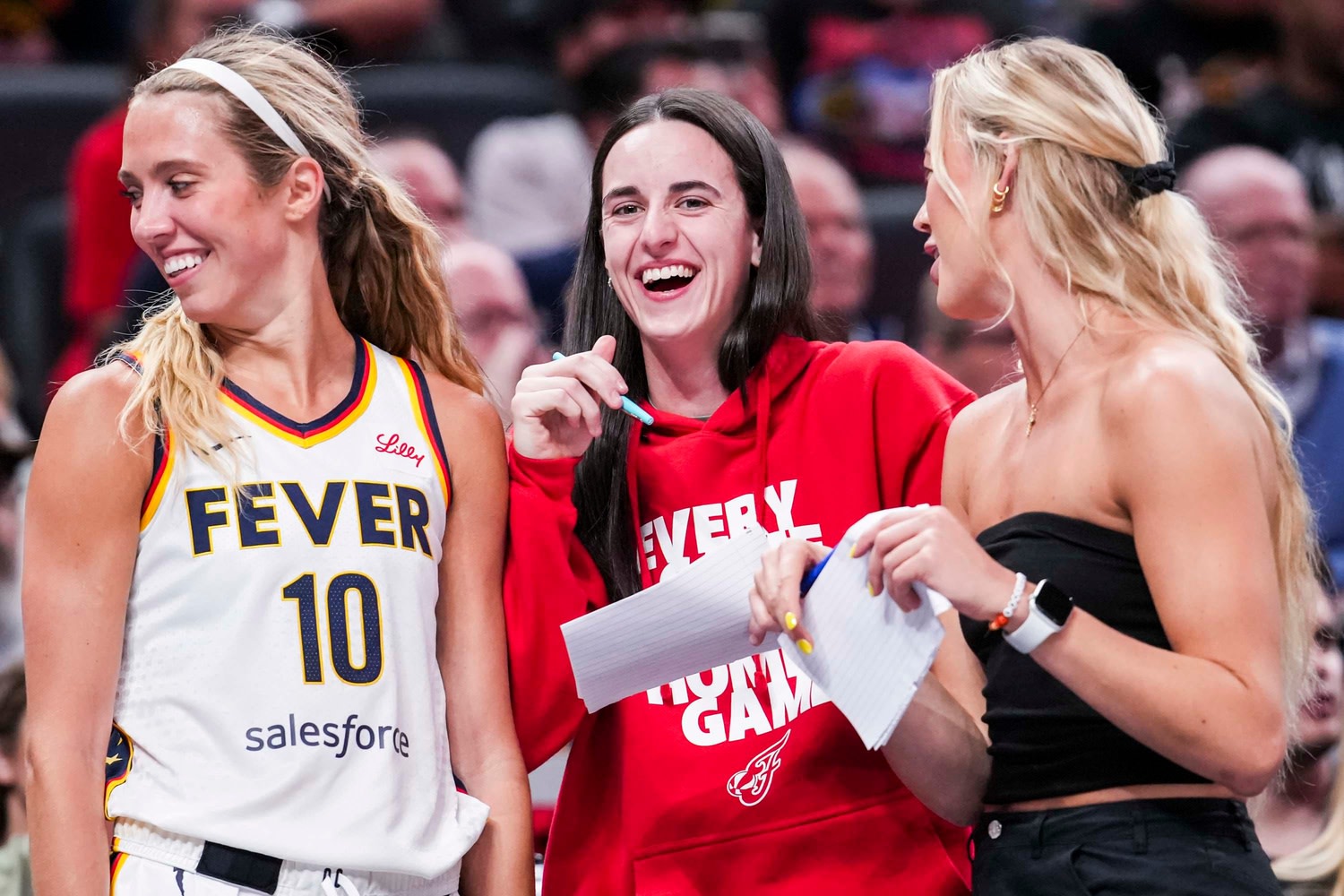 Sophie Cunningham's 5-Word Message About Caitlin Clark Has Fans Talking -  Athlon Sports
