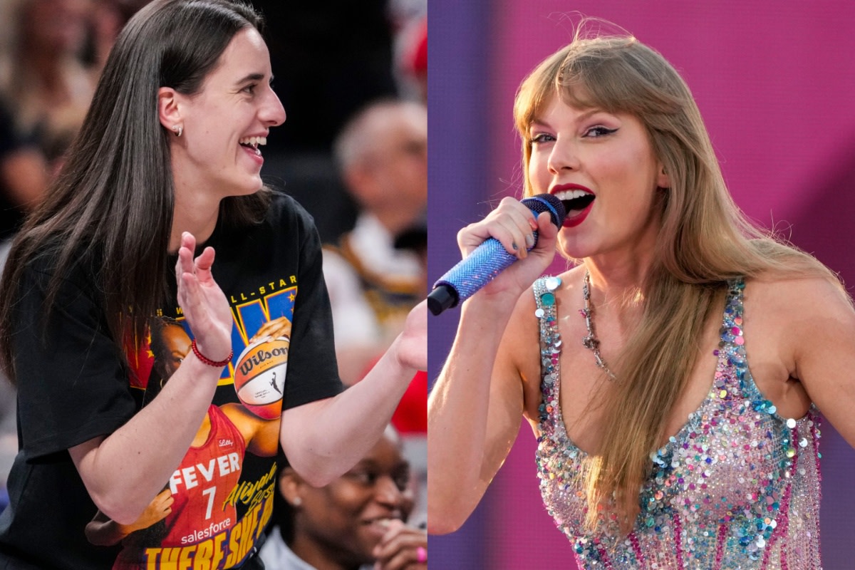 Caitlin Clark Reacts to Taylor Swift's Official Reveal - Athlon Sports